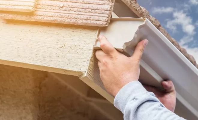 Pose de gouttière, Salon-de-Provence, Artisan Lorot